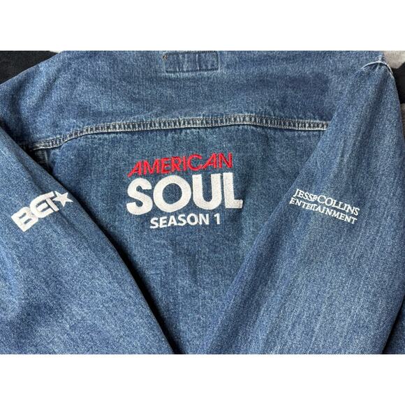 BET American Soul Season 1 Crew Jacket 2XL – Jesse Collins TV Memorabilia Rare - Picture 1 of 16